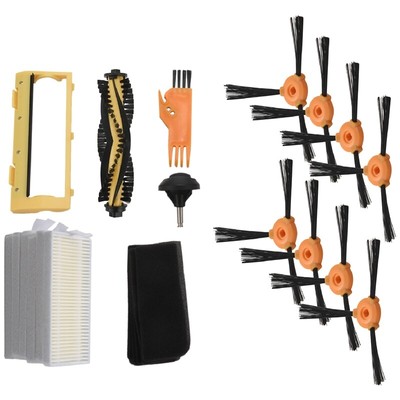 18Pcs Side Brush Main Brush Frame Cover Caster Wheel  for   600 6018155