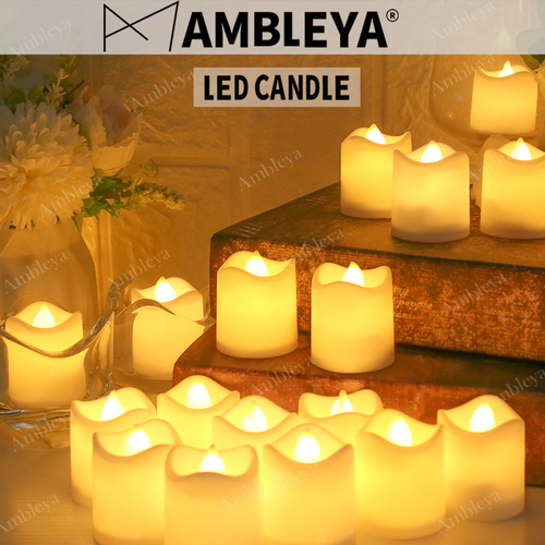 &nbsp;light Flicker Led Candles Battery Operated Xmas Decor