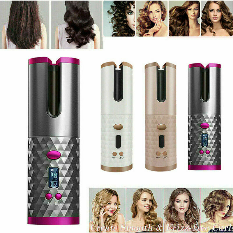 Ferro Per Capelli Ricci Senza Fili Automatico Capelli Arricciacapelli Ferro  cir