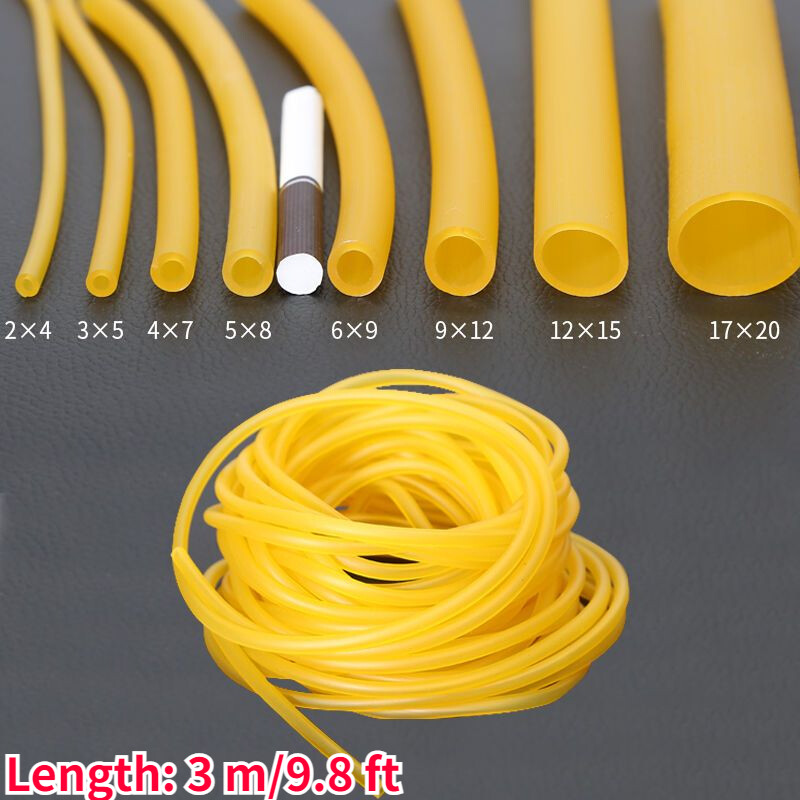 3Meter Natural Latex Rubber Tube Hose High Elastic Strong Surgical Medical tube