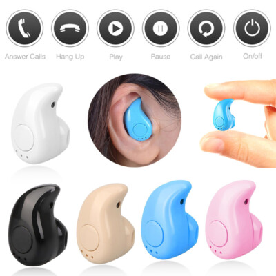 S530 Mini Wireless Bluetooth Headset Sports Hanging Earphone Earbud In-Ear Mic