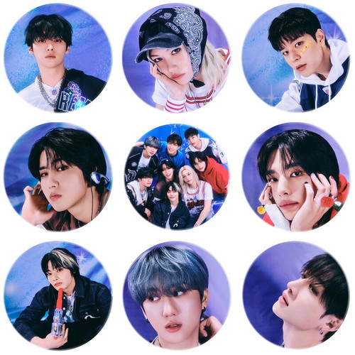 Kpop Stray Kids 2025 The Street Kids Chest Pins Round Badge