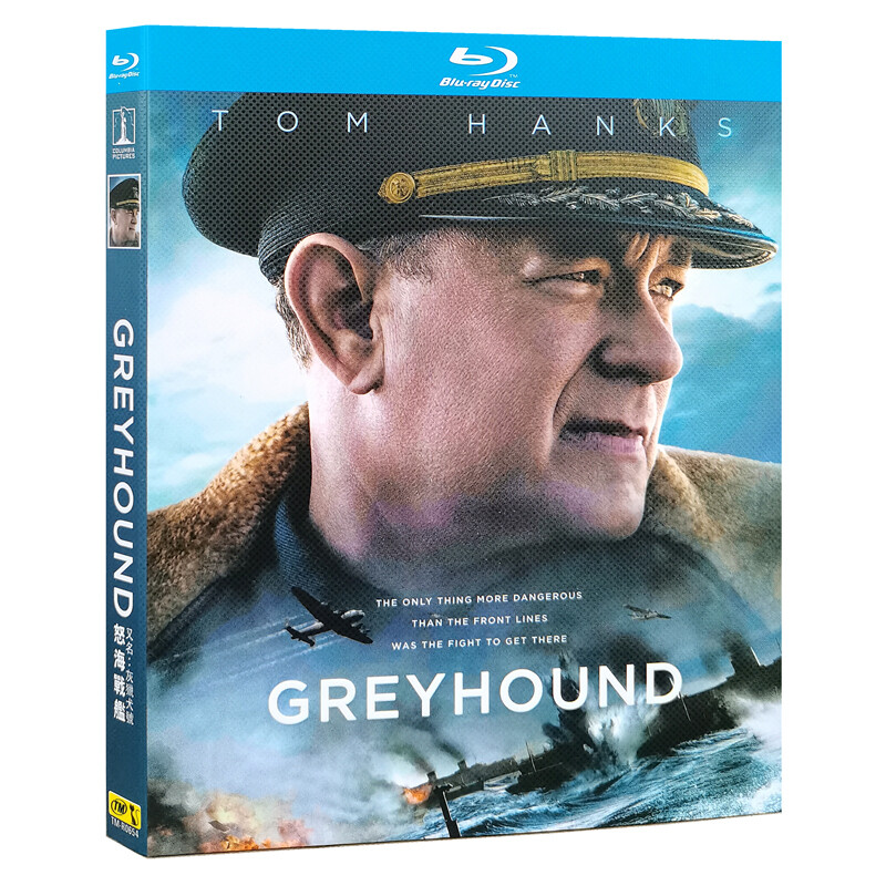 Greyhound：2020 Movie Film Series 1 Disc All Region Blu-ray