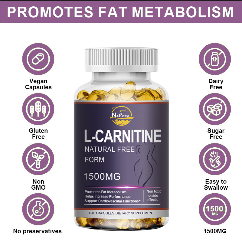 LN ACETYL L-CARNITINE 1000mg TABLETS Nervous System Health Antioxidant CAPSULES