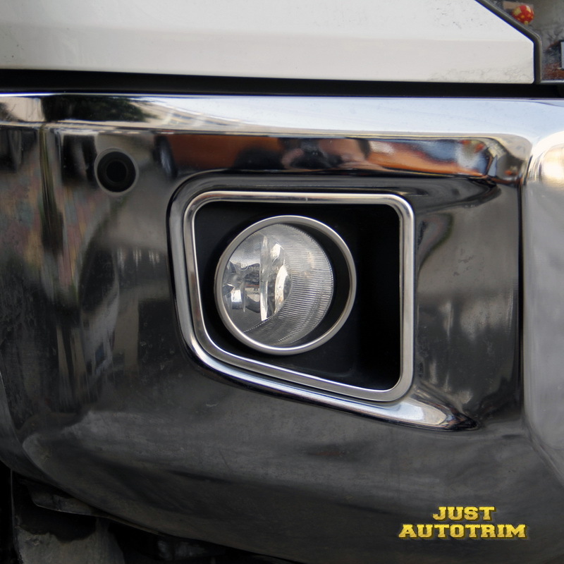 2017 Toyota Tundra Accessories >> Details About Chrome Steel Front Bumper Fog Cover Trim For 2014 2017 Toyota Tundra Accessories 2017 Toyota Tundra Accessories >> Details About Chrome Steel Front Bumper Fog Cover Trim For 2014 2017 Toyota Tundra Accessories