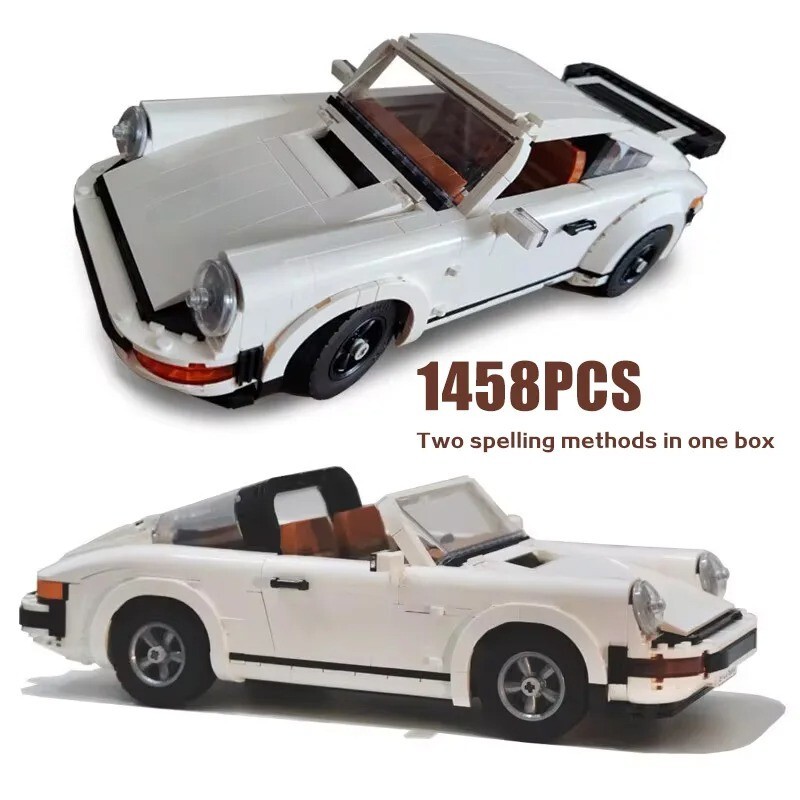  Porsche 911  Creator Cube Construction 1458 Pieces