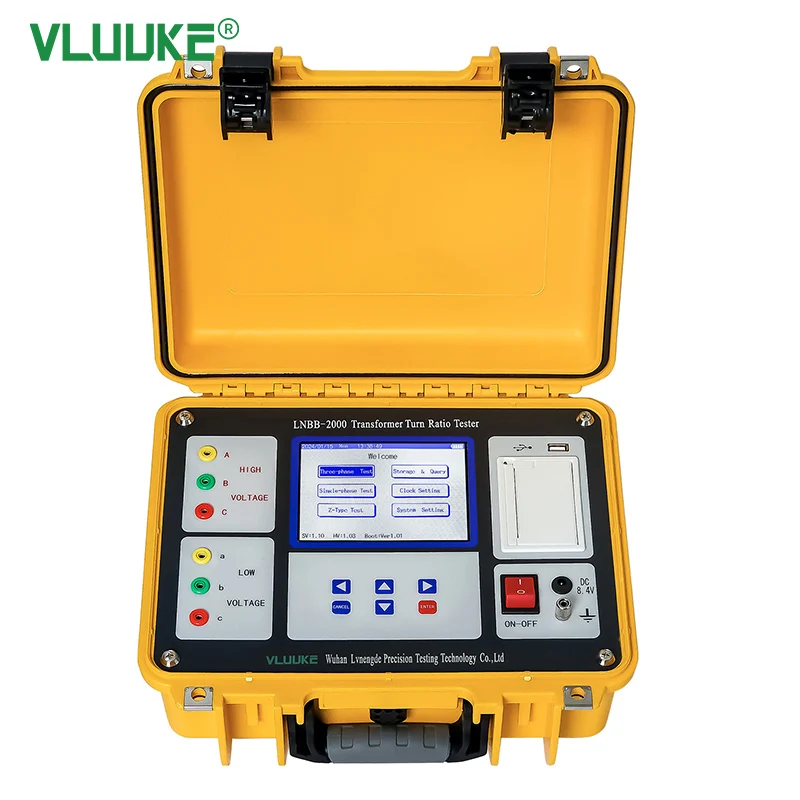 LNBB-2000 Digital Transformer Analyzer DT Winding Resistance TTR Turns Ratio Tes