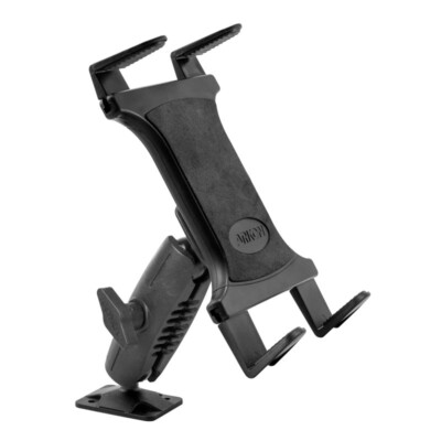 Adjustable Heavy-duty Drill Base Tablet Holder Mount for Auto/Truck/Counter top