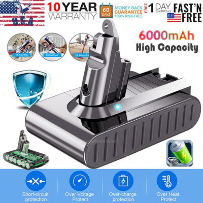 Replace Battery For Dyson V6 Animal DC58 DC59 DC61 DC62 SV03 SV05 SV06 965874-02