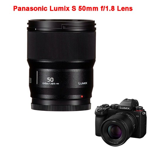 Panasonic LUMIX 50mm f/1.8 レンズ Panasonic LUMIX S Series 50mm F1.8 L-Mount Lens - S-S50
