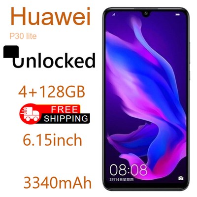New Unlocked Huawei P30 lite 4+128GB Android Smartphone - New Sealed