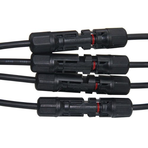 Solar Panel Connector Y Branch Cable Connection Adapter Waterproof Plug Kit M/F