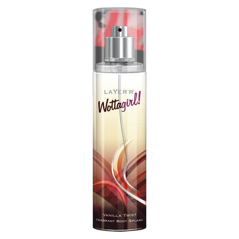 Layer'r Wottagirl Body Spray, Vanilla Twist, 135ml -FREE SHIPPING