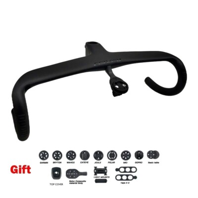New Handlebar 2024 Roval Integrated SL7 SL8 Carbon Internal Cable Road Bike Di2