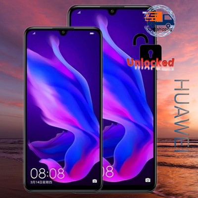 Huawei Y9 4+128GB Unlocked Android 9.0 Multi-Language Support SmartPhone