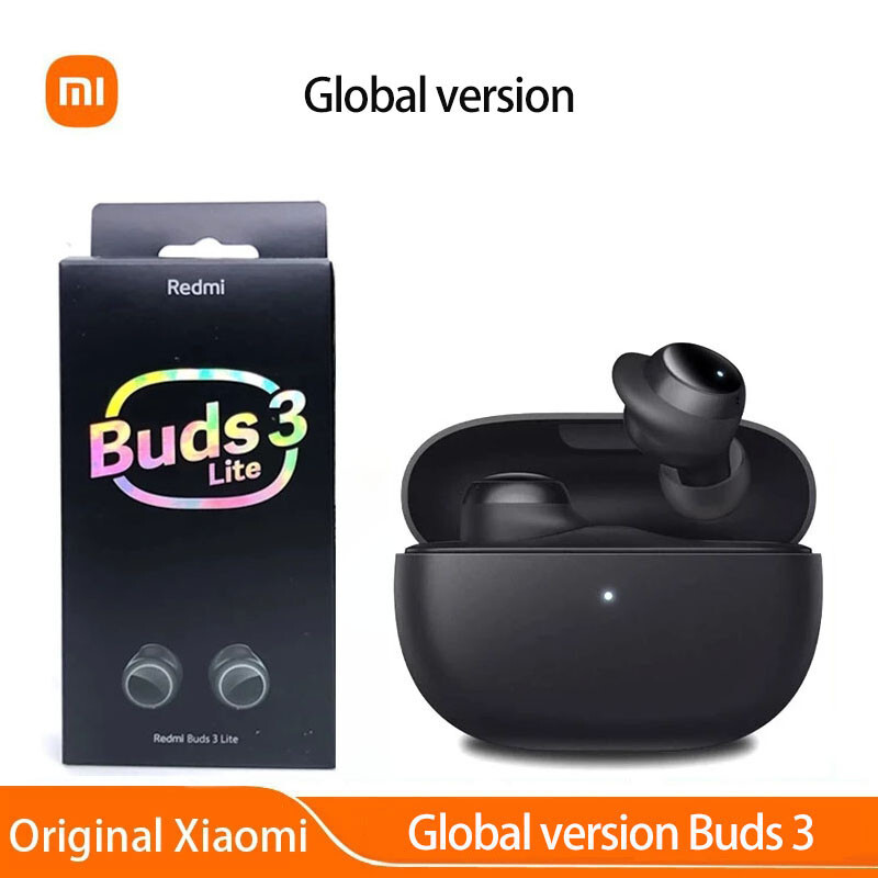 New Wireless Earphone Xiaomi Redmi Buds 3 Lite Bluetooth Headsets Bluethooth 5.2