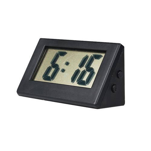 Digital Mini Display Clock Alarm Battery Operated Snooze Night Light Design Home