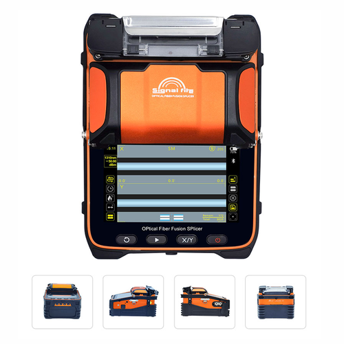  Signal Fire AI-9 Optical Fiber Fusion Splicer SM MM 6 Motor FTTH Toolbox style 