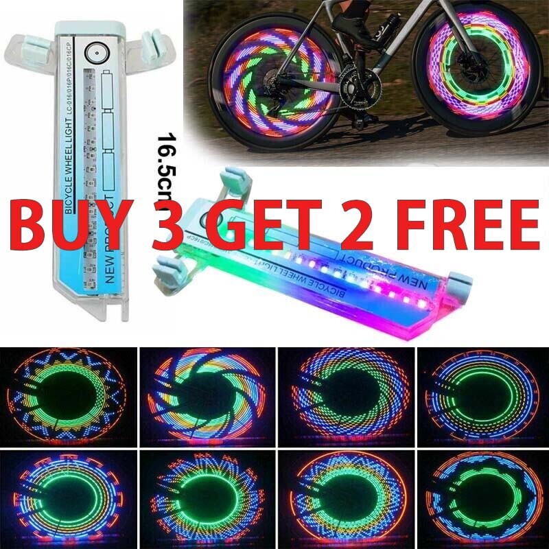 Wheel Spoke Signal Light Safe Cycling Tool Us