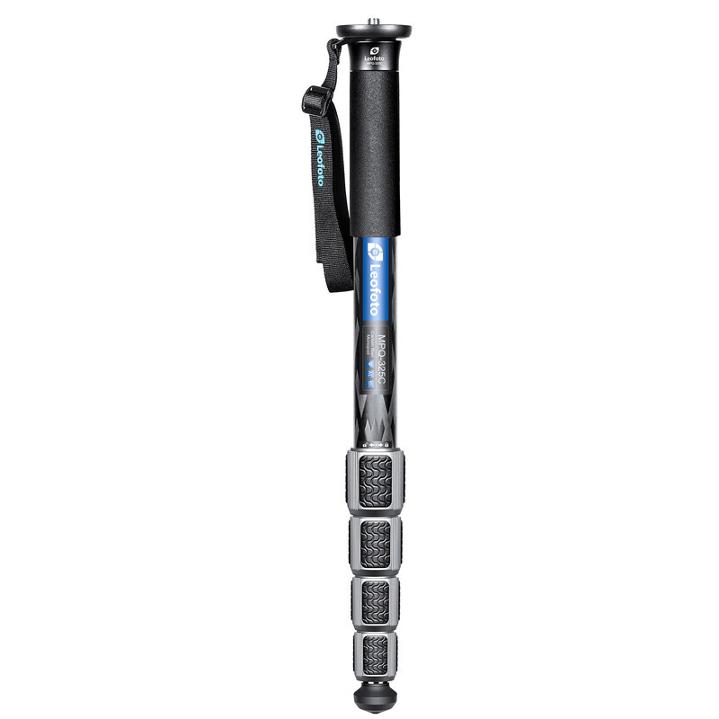 LEOFOTO MPQ-325C Carbon Fiber Monopod (Black) Water- and Sandproof