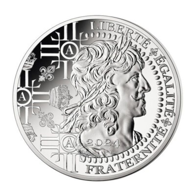 FRANCE 20 Euro Argent Louis d'Or 2024 UNC