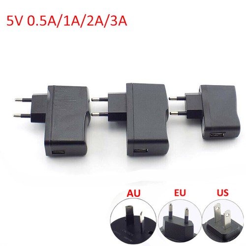 5V 0.5A/1A/2A/3A 3000ma DC Caricatore USB Micro USB Porta Di Ricarica Adattatore Di Alimentazione Convertore Di Alimentazione Per Luci Di Striscia LED Telefono US/EU - Foto 4