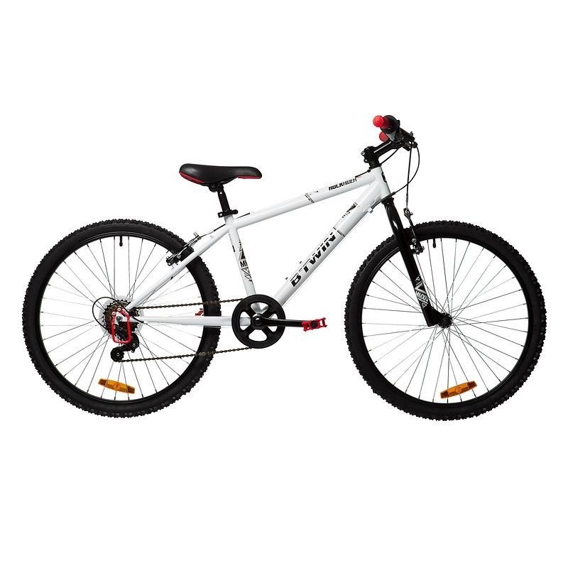 B'TWIN ROCKRIDER 100 KIDS' 24-INCH MOUNTAIN BIKE 8-12 YEARS. USED. COLLECTION ONLY. | in 