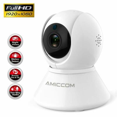 Wifi Camera-1080P Security Camera System Wireless Camera Indoor 2.4Ghz two-way
