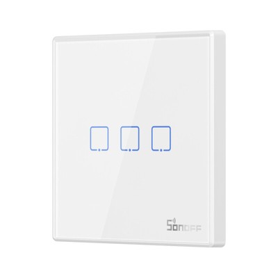 SONOFF T2EU RF Smart Switch Sticky 433MHz Wireless RF Remote Control Wall Panel