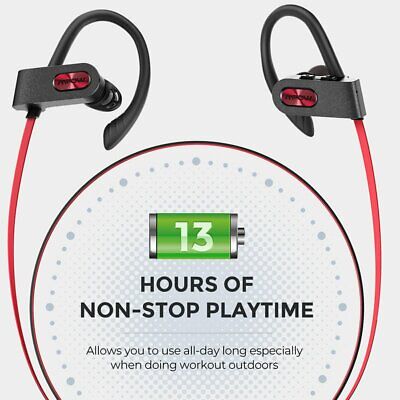 Mpow FLAME2 Bluetooth 5.0 Headphones Wireless Sport Noise Cancelling Waterproof