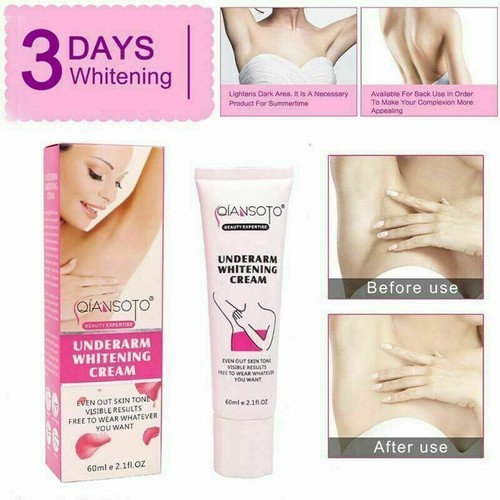 2 PK Dark Skin Bleaching Cream Whitening Lightening for Face&Body, Max Strength