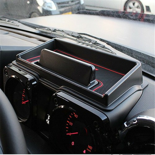 Details About Car Dashboard Storage Box For Suzuki Jimny 2019 Interior Accessories Black Red