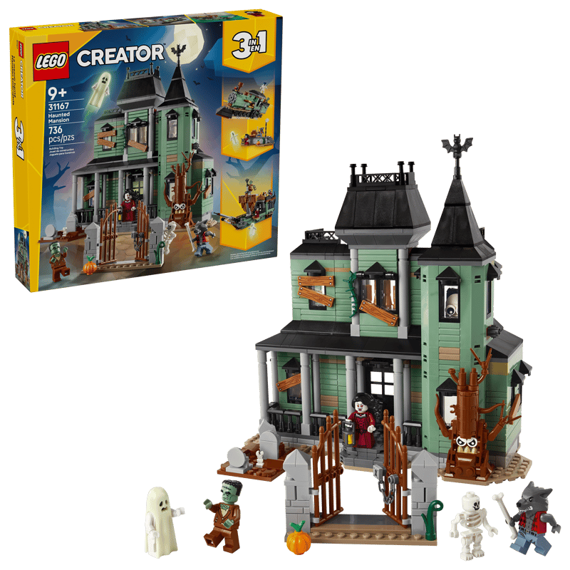 Lego Creator 3-in-1 Haunted Mansion / 31167 / 736 pcs / Express / Genuine