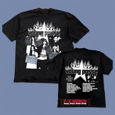 Vintage Young Posse The Hungry Tour Concert T-Shirt