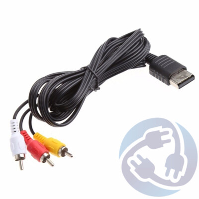 AV Video Audio Composite RCA Cable for Sega Dreamcast