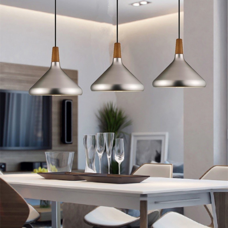 Modern Kitchen Pendant Lights Images with Simple Decor