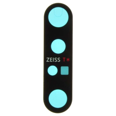 Glass Camera Lens Back for Sony Xperia 1 II Black Cell Phone