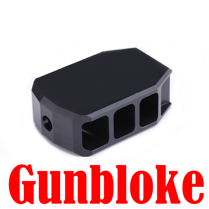 TANKER II 5/8x24 MUZZLE BRAKE- .308, 30-06, 300wm,300RUM,.300Wby,.30-378wby etc