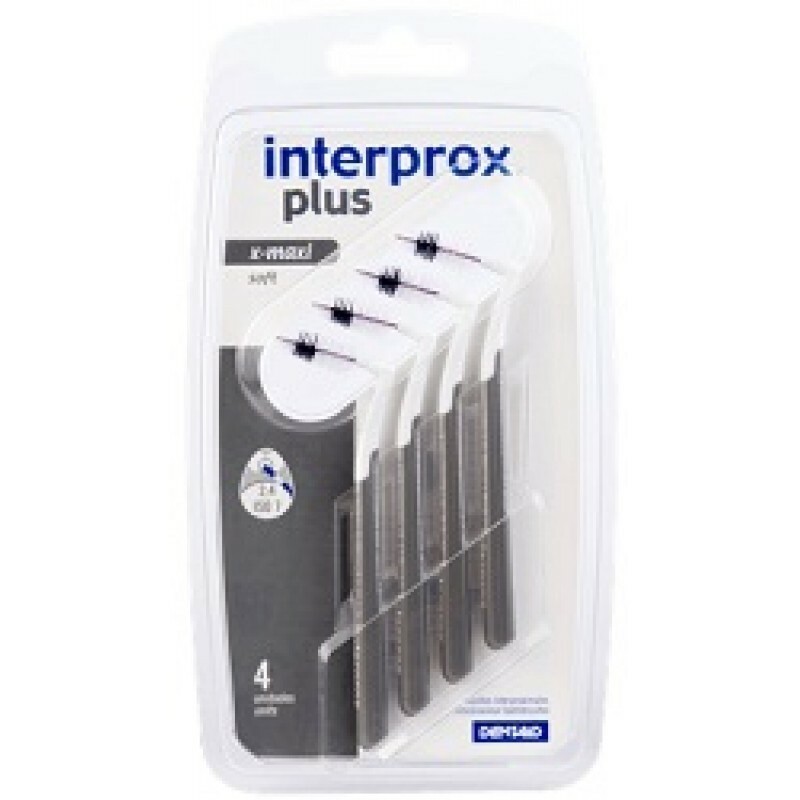 Dentaid Interprox Plus - 4 Interdental Brushes X-Maxi Gray Size