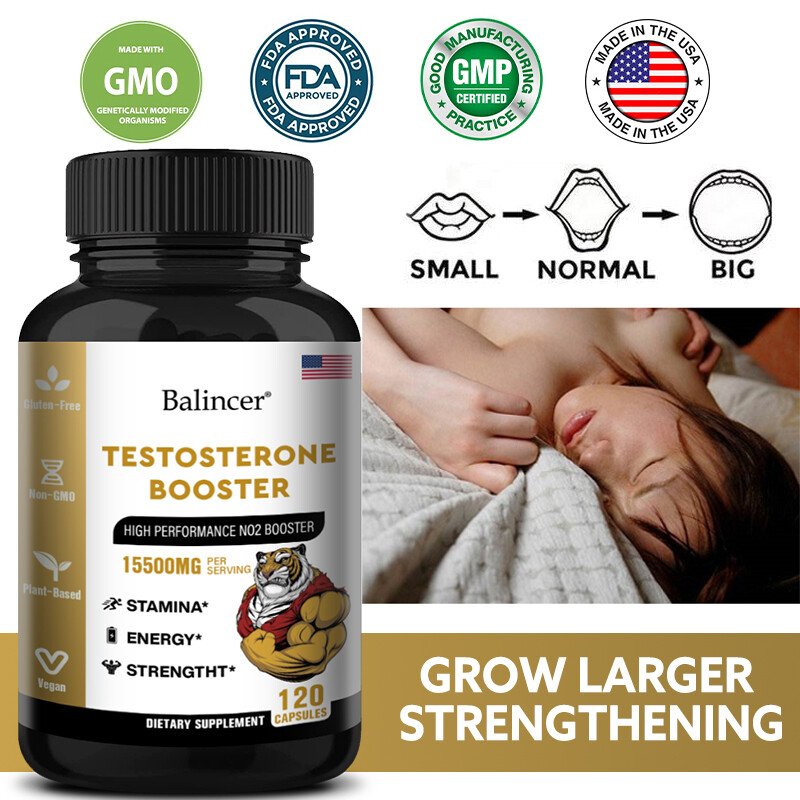 Testosterone Booster - Gain Muscles,Increase Performance & Energy Levels