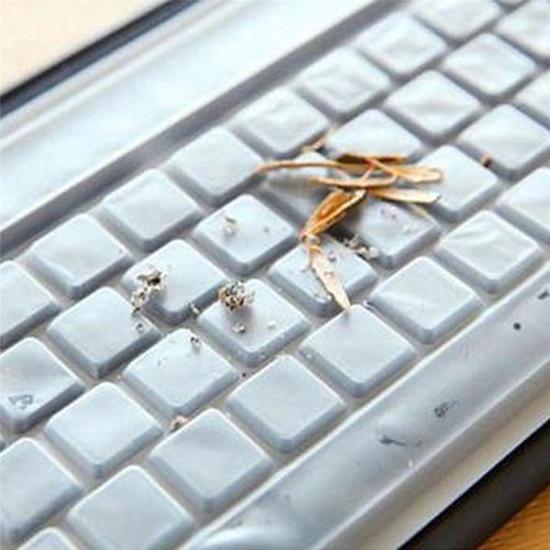 Universal Silicone Desktop Computer Keyboard.Cover Skin Protector Film Cove_$z