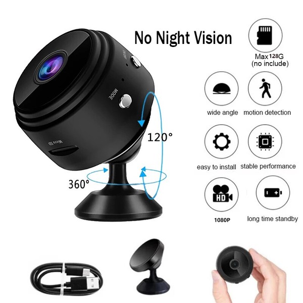 360-degree HD surveillance camera without night vision.