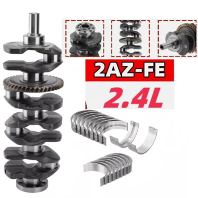 2AZFE 2.4 Crankshaft &Main Rod Bearing for Toyota Rav4 Matrix Scion tC xB 2AZ-FE