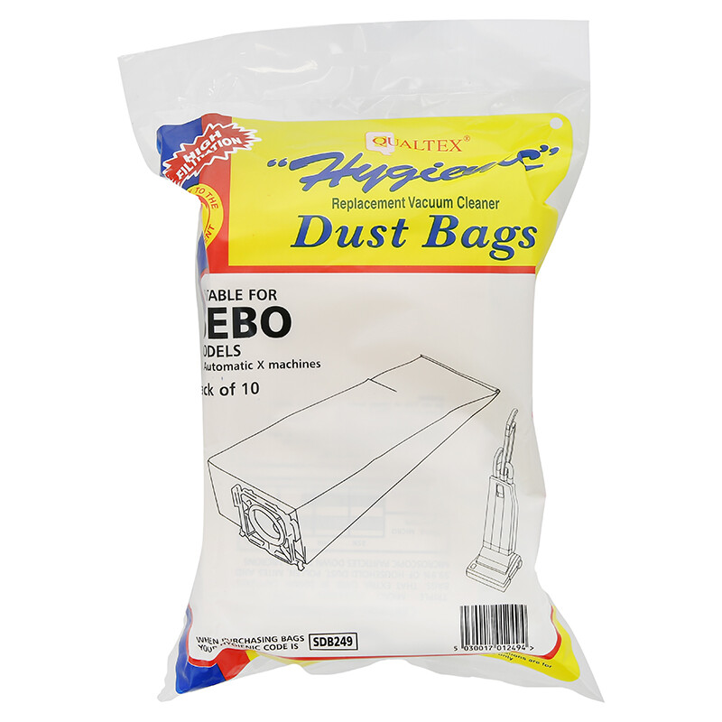 FITS SEBO AUTOMATIC X4 EXTRA X7 X1.1 VACUUM CLEANER BIG PAPER DUST BAGS