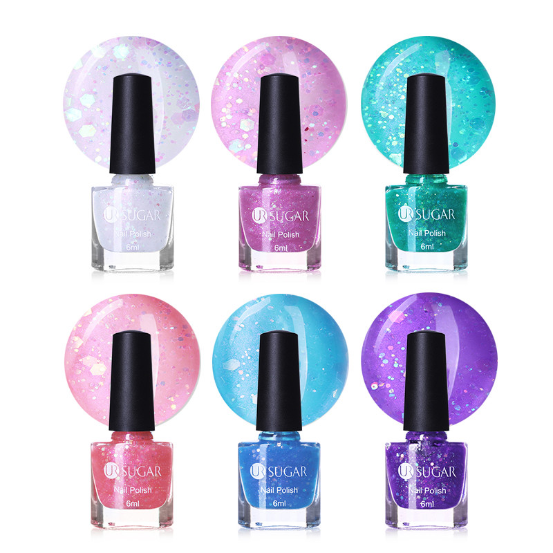 маникюр с сахарным песком.