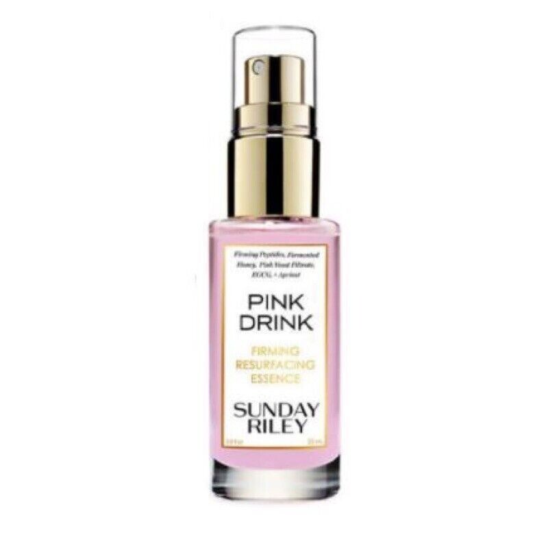 Sunday Riley Pink Drink Firming Resurfacing Essence 1.7 oz New BOX SHELF WEAR