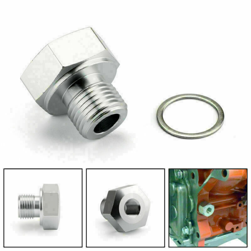 Pressure Sending Unit Plug M16 1.5 Adapter To 1/8 Npt Ls1 Lsx Ls3