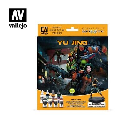 70.235 Yu Jing Paint Set Infinity by Acrylicos Vallejo