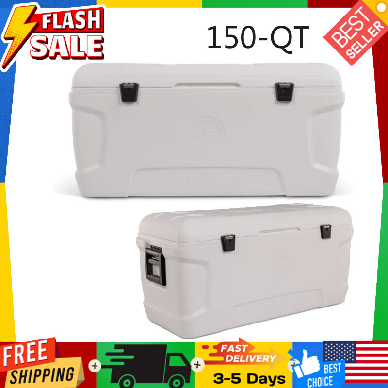Heavy Duty Ice Chest Cooler Outdoor Camping Us