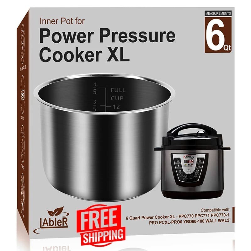Power Pressure Cooker Xl Inner Pot Replacement Pressurecookerguide